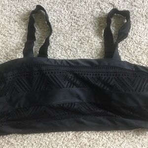 Black Lace Swim top Bikini top XXL Junior